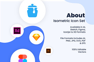 Technology Icons - 500 Isometric