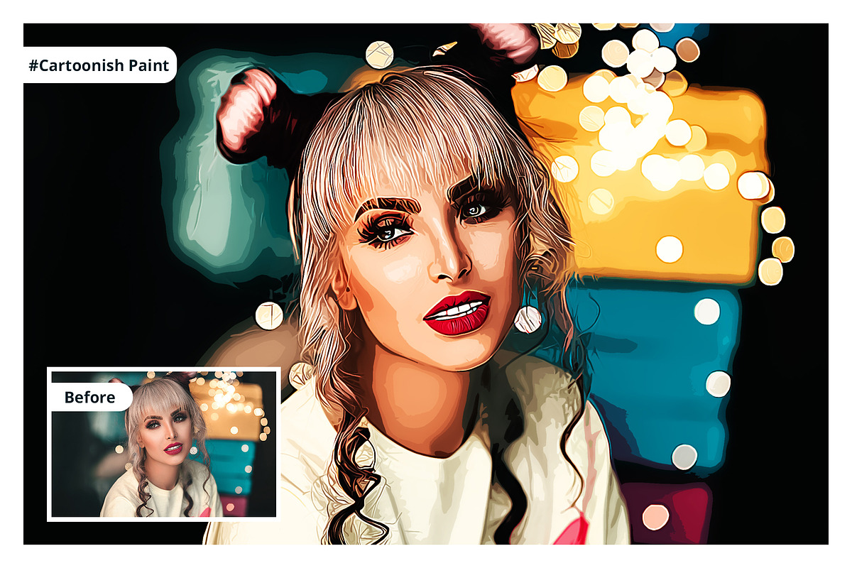 Paint Collection Photoshop Actions, an Action Add-On by Effect-Hub (Photo 9 of 11)
