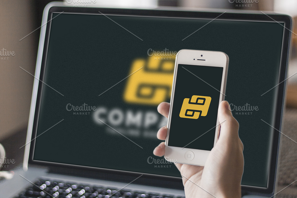 Letter AA modern logo design, a Branding & Logo Template by Amadul11 (Photo 4 of 4)