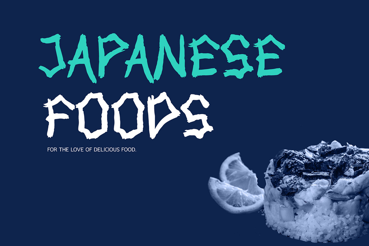 Bakugi - Handwritten Display, a Handwritten Font by Lemon Studio Type (Photo 3 of 5)