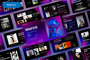 Marco – Business Keynote Template, a Presentation Template by Dens Creative Studio (Thumbnail 1 of 10)