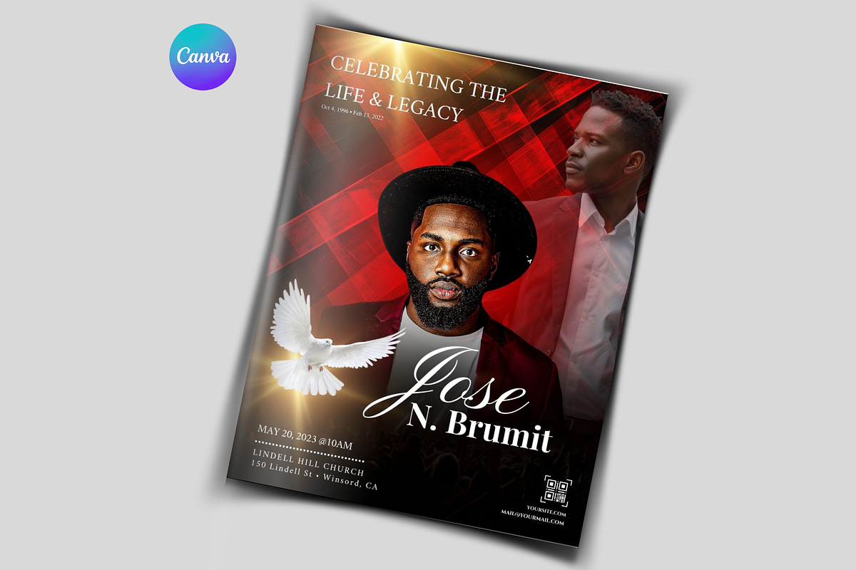 Funeral Program Template, a Templates & Theme by iloveTemplate (Photo 5 of 5)
