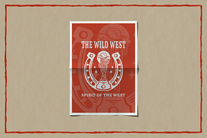 Wild West Vector Illustrations