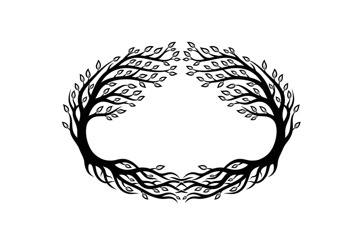 Nature Wreath Frame Vector Bundle, an Illustration by jahid234 (Photo 12 of 51)