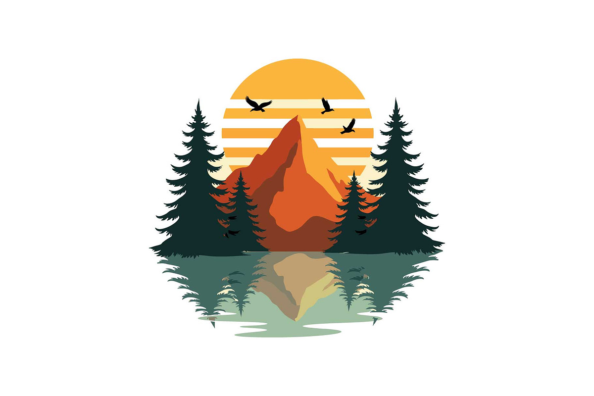 Outdoor Camping Badge Bundle, an Object Graphic by Gfx_Store (Photo 13 of 13)