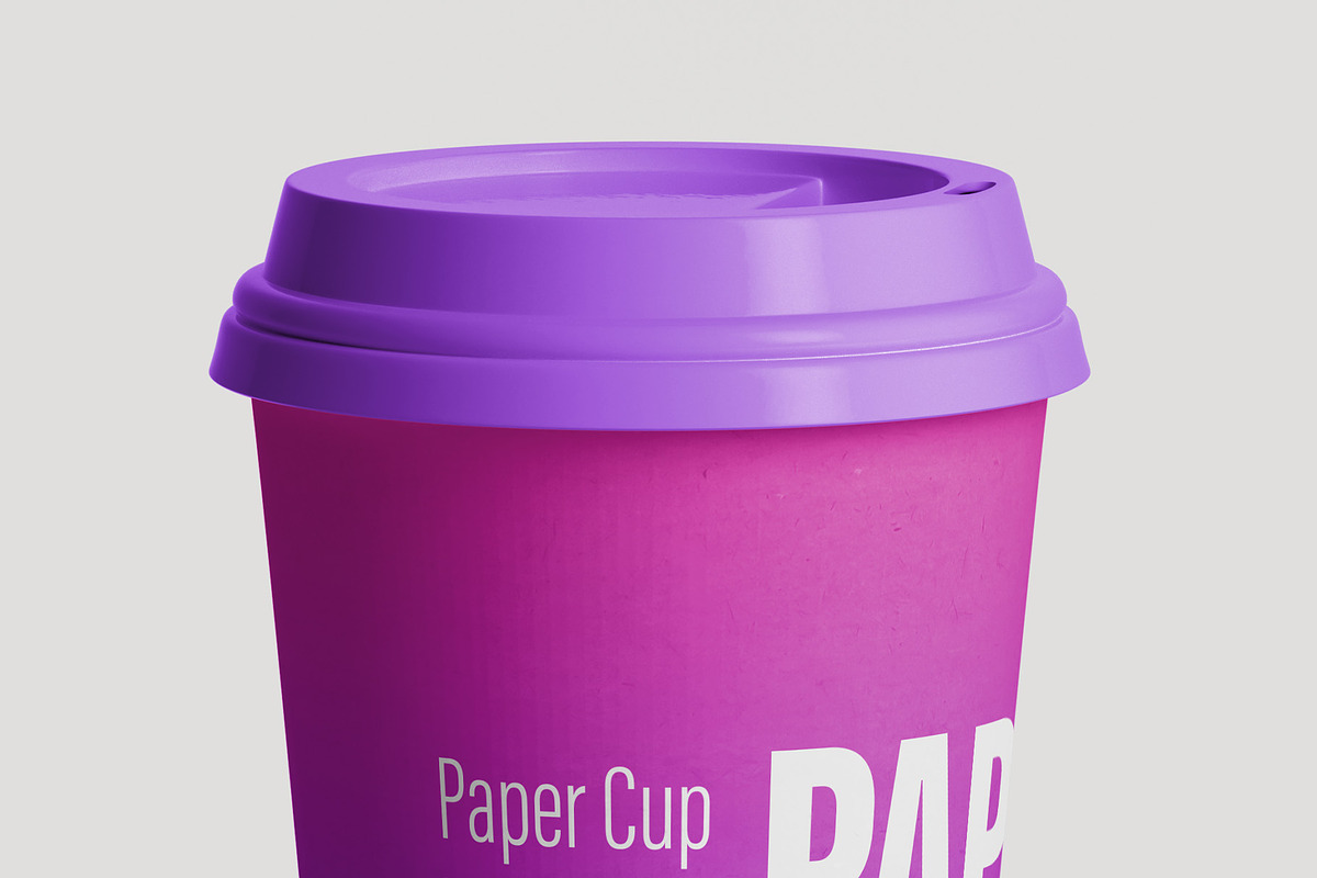 Paper Cup Mockup - 12 Views, a Cups & Container Mockup by Illusiongraphic (Photo 21 of 29)
