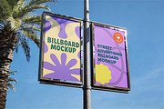 Street Advertising Billboard Mockup, an Advertising Mockup by Pitchlook.Studio (Thumbnail 3 of 4)