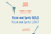 Pizza & Spritz, a Handwritten Font by George Bourle (Thumbnail 10 of 10)