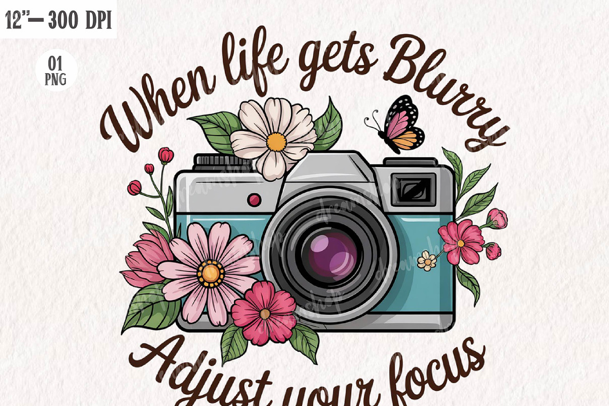 Vintage Wildflower Sublimation, an Illustration by CreationArt (Photo 3 of 13)