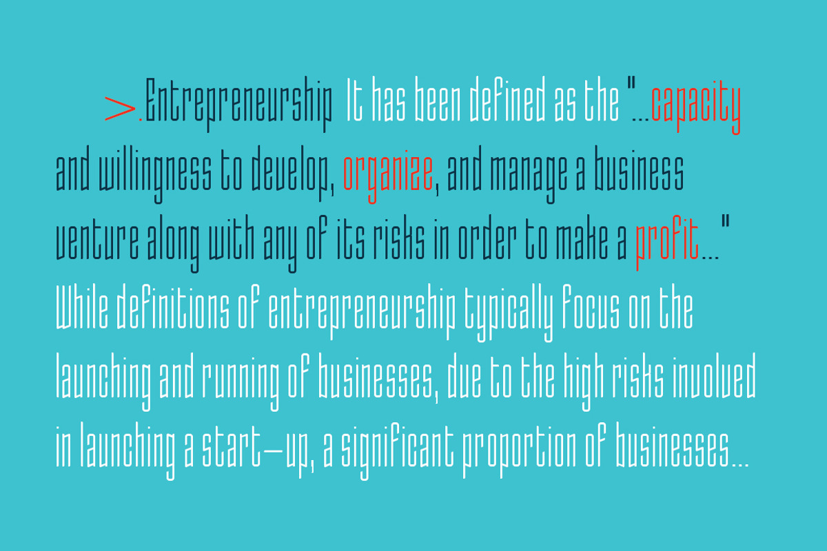 Enza Thin, a Sans Serif Font by Neo Type Foundry (Photo 9 of 10)