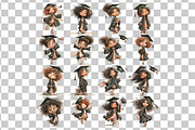 Graduation Children Watercolor Clipa, a Person Illustration by Nicolle's Colorful Art (Thumbnail 4 of 4)