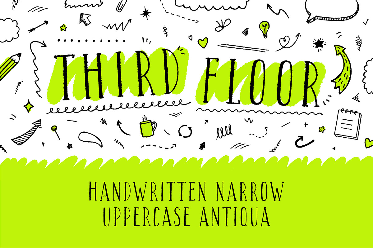 Third Floor Latin & Cyrillic font