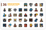 3,600 Icons x3 Styles, an Outline Icon by monkik (Thumbnail 114 of 299)
