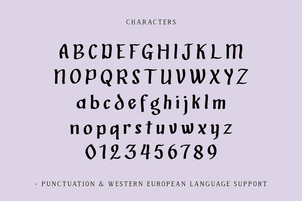 Shadowgrace - Spooky Display Font, a Handwritten Font by Beck McCormick (Photo 10 of 10)