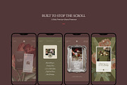 Romantic Florist Instagram Template, a Social Media Template by And Done Studio (Thumbnail 8 of 8)