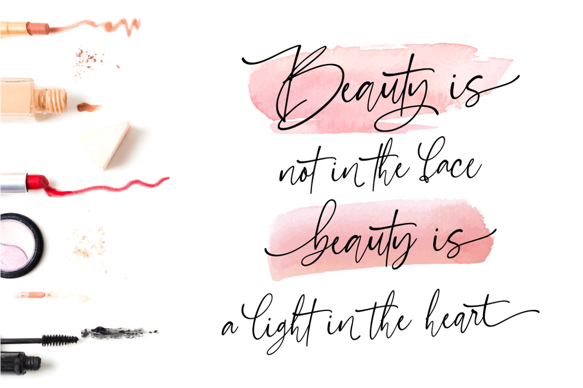 Marchellia - Modern Handwritten Font preview 5
