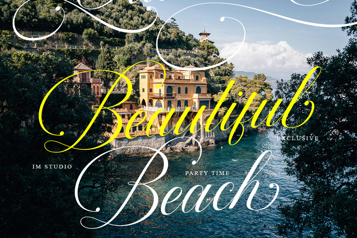 Quttilena Script, a Script Font by IM Studio (Photo 8 of 10)