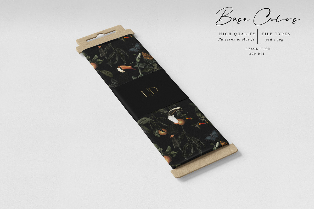 Antonio (graphic floral print), a Wallpaper Graphic by Luiz da Rolt Grathwohl (Photo 11 of 12)