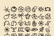 Salty Ink. Organic Shapes & Patterns, a Graphic by oxygen_8 (Thumbnail 11 of 11)