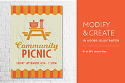Picnic & BBQ line icons, an Outline Icon by the cabin supply co (Thumbnail 4 of 4)