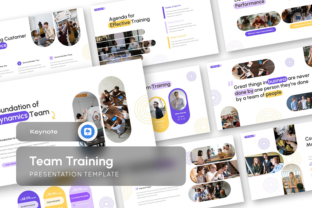 Team Training Presentation Keynote, a Presentation Template by Antstheme (Photo 1 of 2)