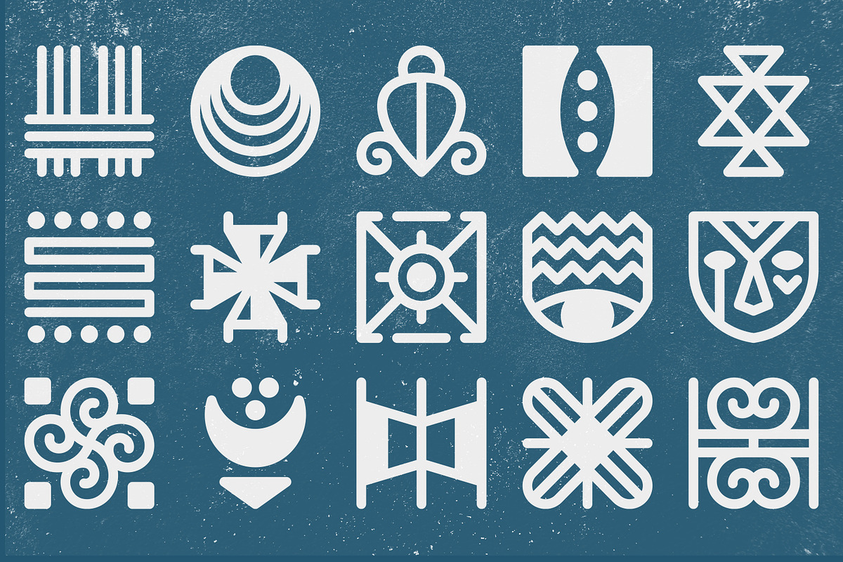 Ethnic Icons Vol 5, an Outline Icon by Tekuni (Photo 6 of 11)