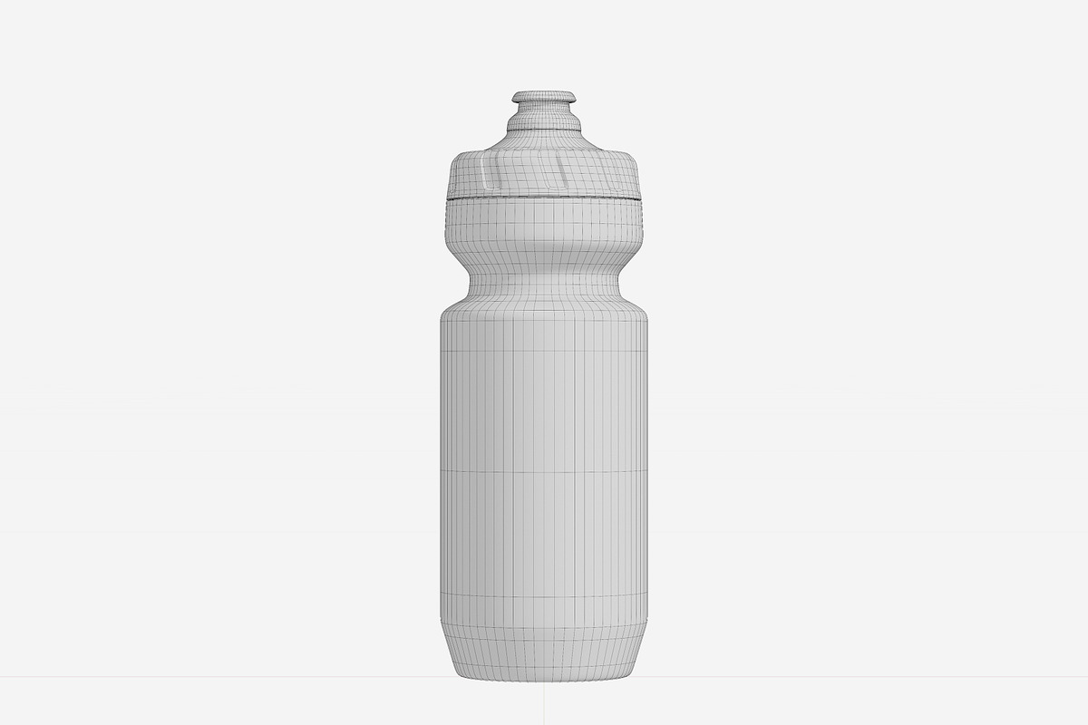 Cycling Water Bottle 3D Model, an Object 3D Model by Akebareee (Photo 2 of 5)