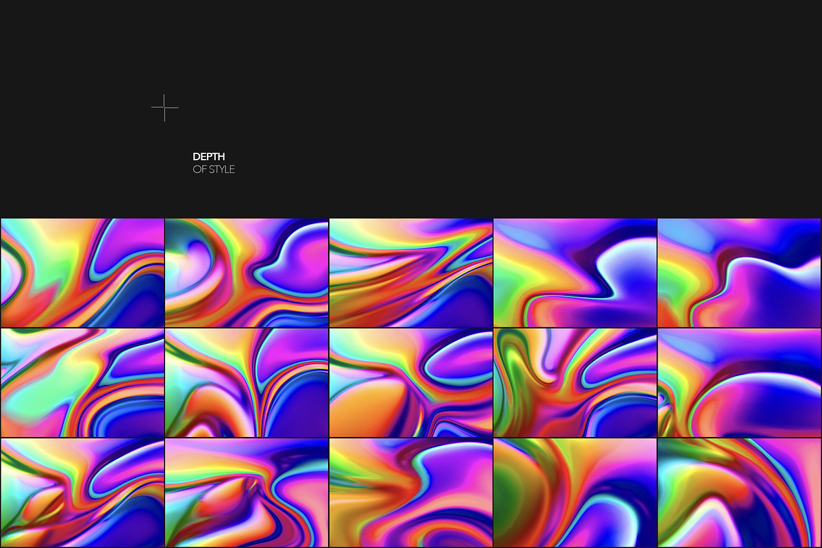 Vivid — Acid Gradient Textures, a Background Graphic by Milka (Photo 5 of 8)