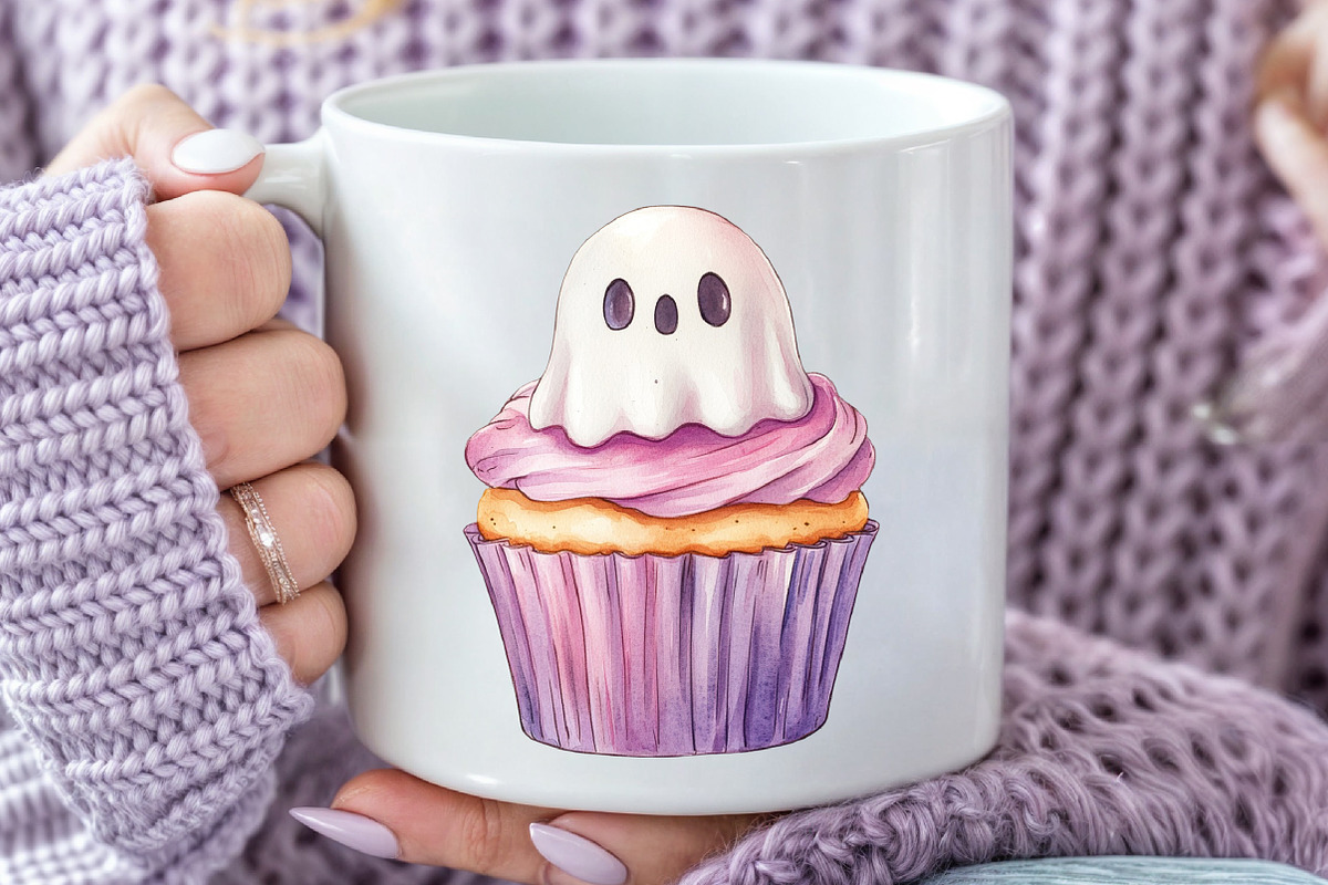 Neutral Pastel Spooky Clipart, an Illustration by Rose Art (Photo 7 of 7)