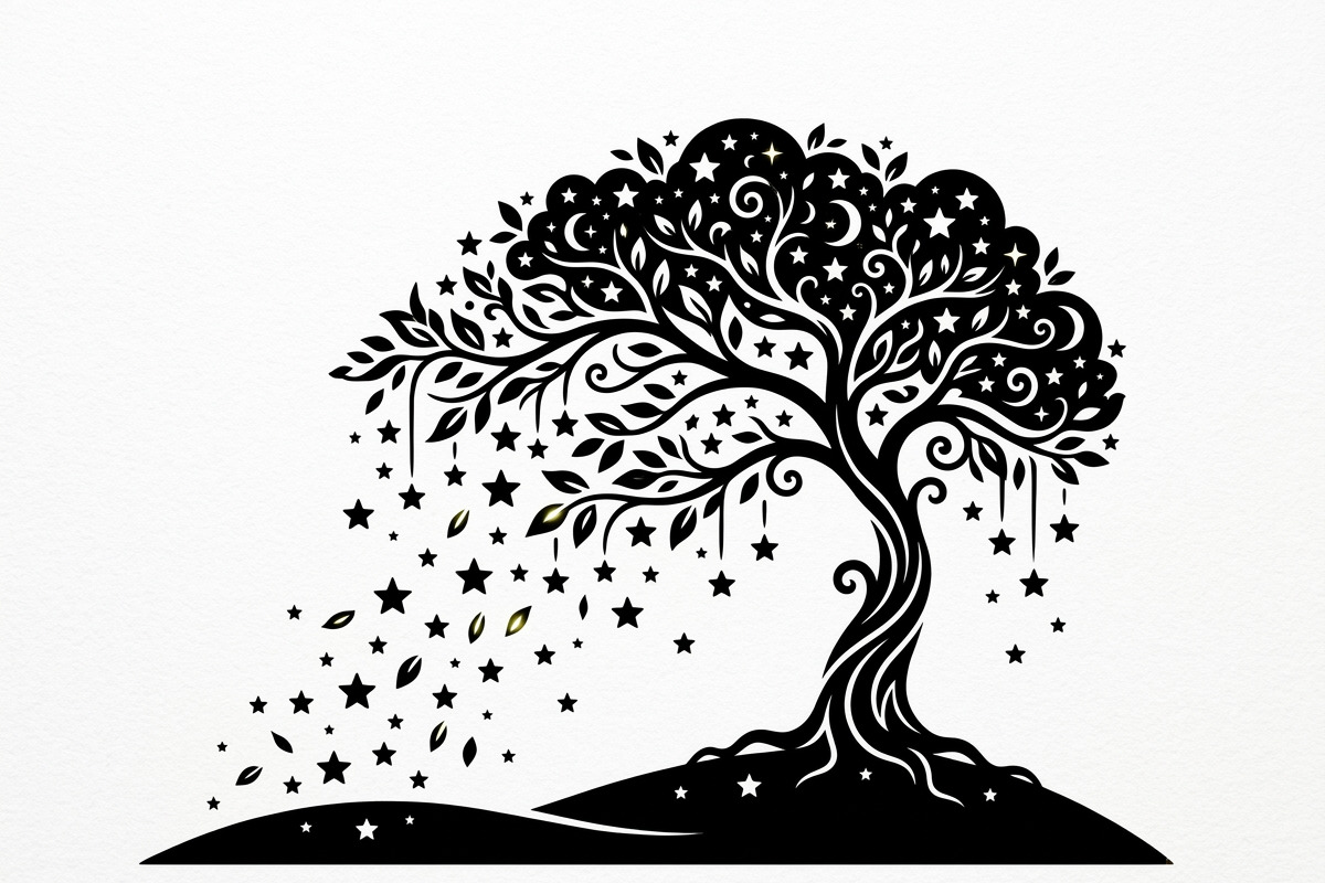 Elegant dream tree silhouette design, a Healthcare Illustration by Amazin_art (Photo 43 of 49)