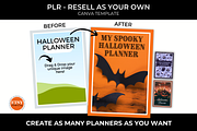 PLR Halloween Planner for Resellers, a Templates & Theme by Jennifer Magri Templates (Thumbnail 2 of 8)