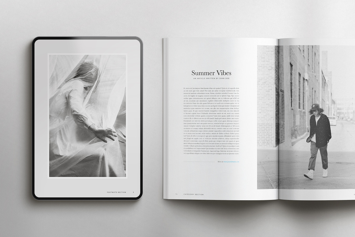 Magazine Duo Pack, a Magazine Template by Ruben Stom (Photo 7 of 14)
