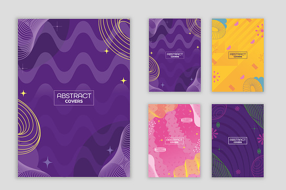 Modern Abstract Covers preview 4
