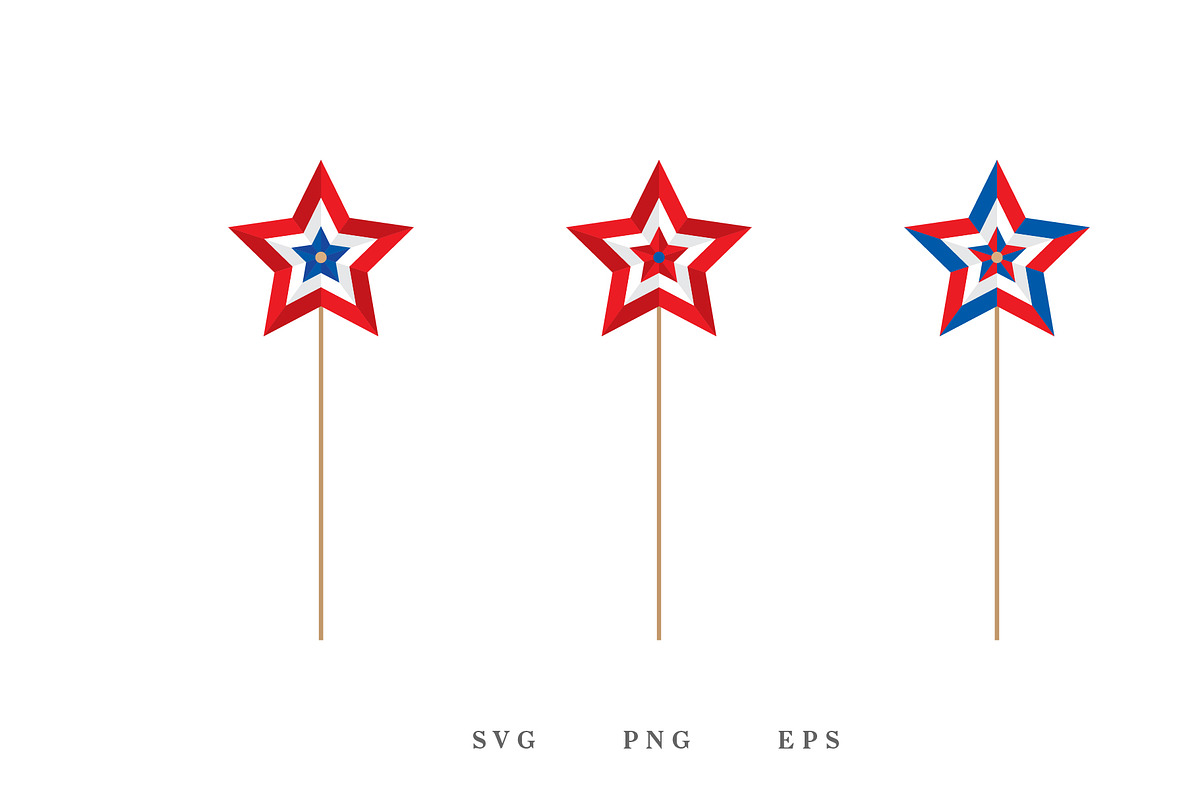 July 4th Graphics Set, an Illustration by Kessens (Photo 7 of 8)