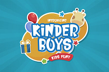 Kinder Boys - Playful Font
