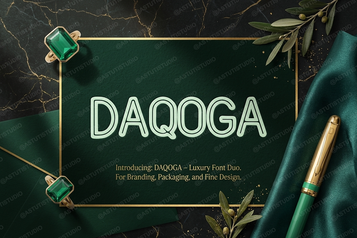 Daqoga | Elegant Modern Serif Fo, a Serif Font by Astuti Studio (Photo 18 of 24)