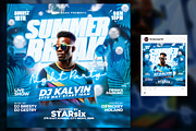 Summer Break Party Flyer Template, a Flyer Template by RTXdesinger99 (Thumbnail 2 of 3)