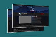 YouTube Multipurpose Banner Set 2, a Social Media Template by Lordsse (Thumbnail 2 of 2)