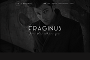 Fraginus Fashion Website Template, a Landing Page Template by PSDFY (Thumbnail 3 of 5)