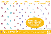 Follow Me - digital stamps / brushes, an Icon by Purple Frog (Thumbnail 3 of 5)