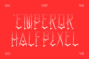 CS Emperor Halfpixel, a Sans Serif Font by Craft Supply Co.