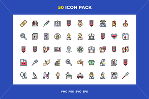 Blood donation icons, an Outline Icon by Wencory