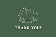 Adventure Line Art Graphic Set, a Branding & Logo Template by Ellen Carty Design (Thumbnail 13 of 13)