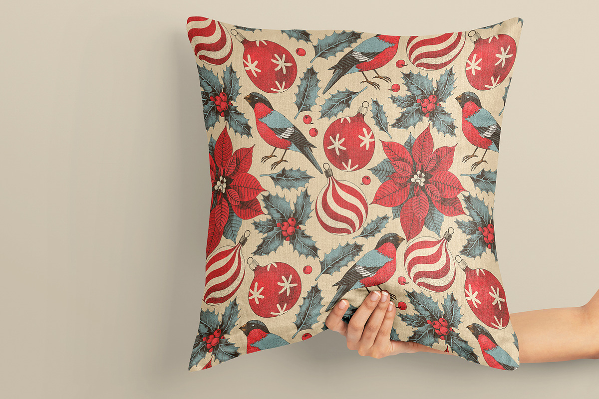 Hand Drawn Christmas, a Pattern Graphic by GreyLilac (Photo 7 of 9)