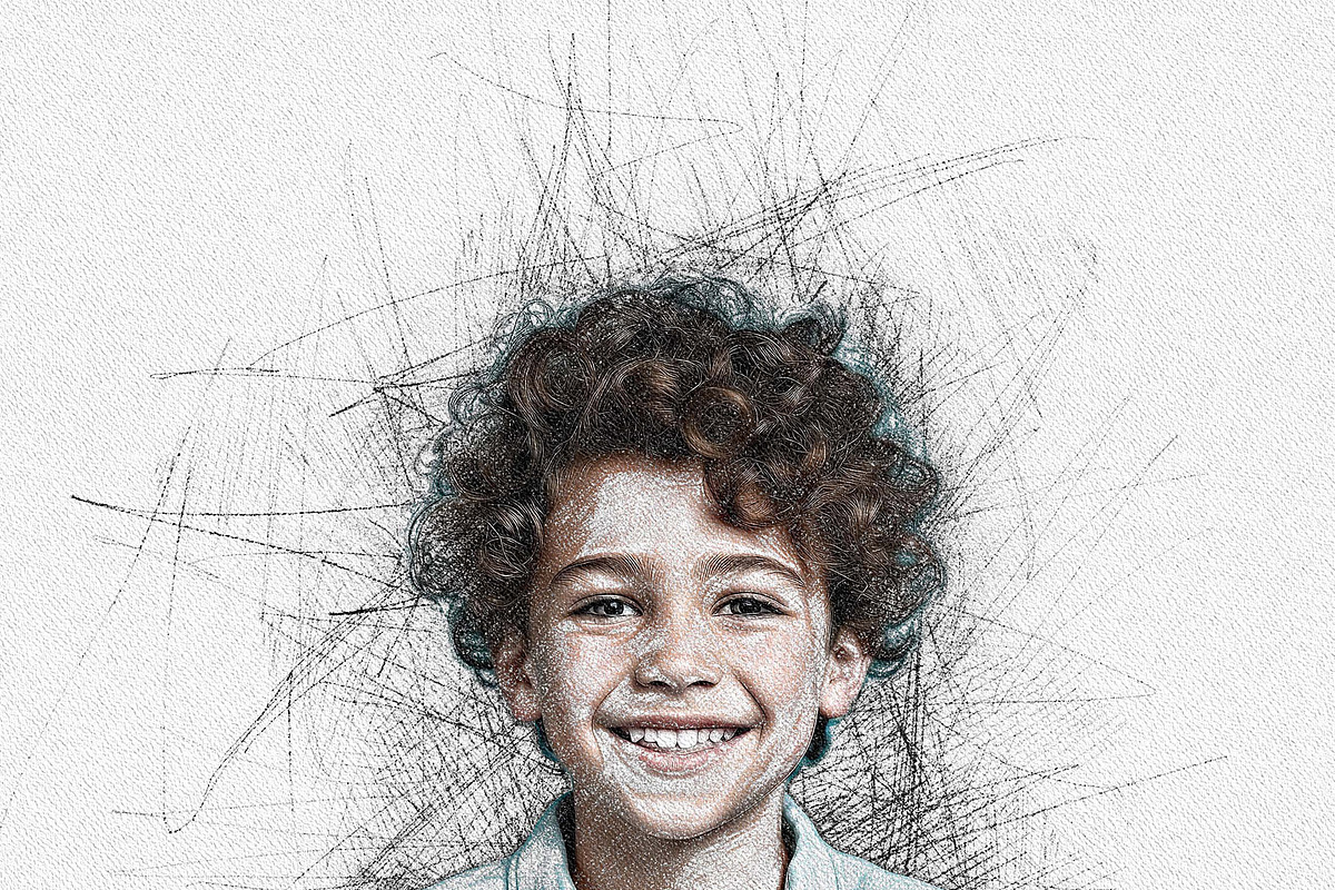 Pencil Sketch Maker, an Action Add-On by MRI STUDIO (Photo 22 of 28)