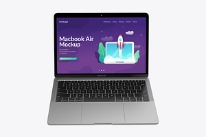 Mac Air Mockup