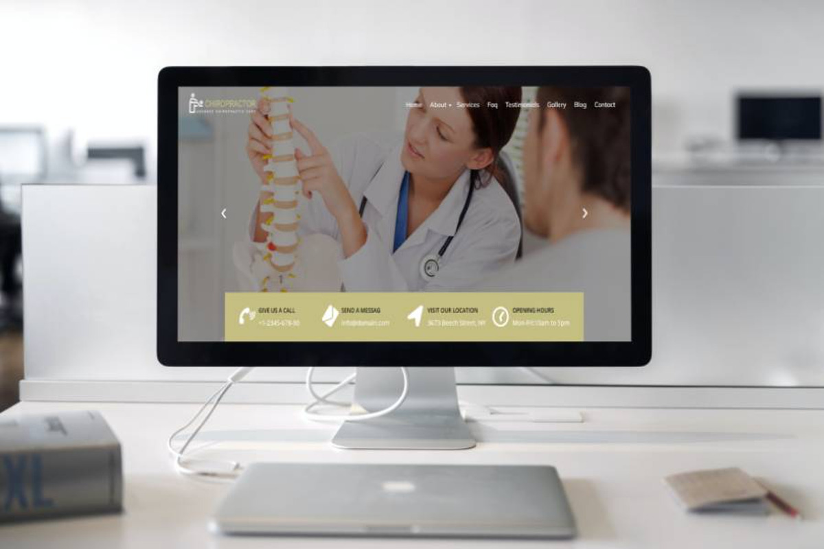 Chiropractor Business Theme preview 3