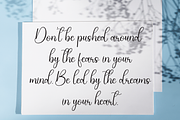 Reading | Script Font, a Handwritten Font by Scratchones (Thumbnail 3 of 9)
