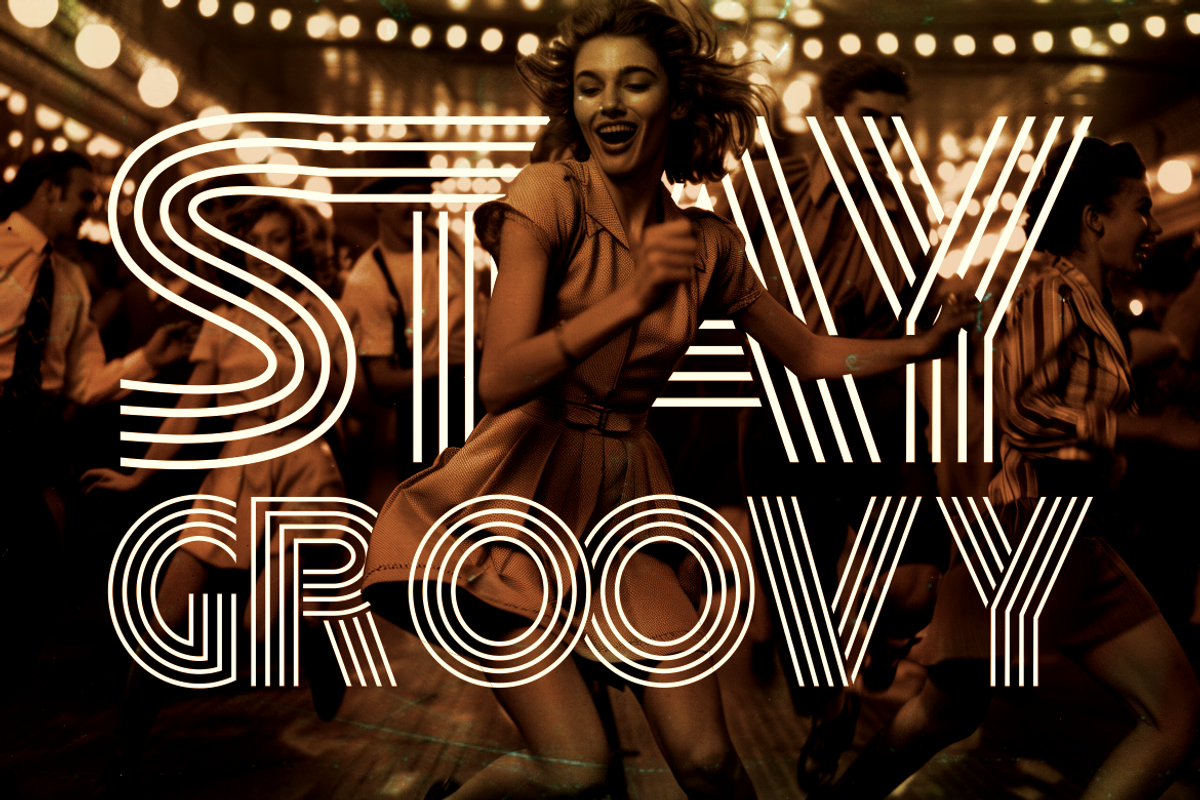 Retro Rush - Retro Font, a Font by PutraCetol Studio (Photo 2 of 5)