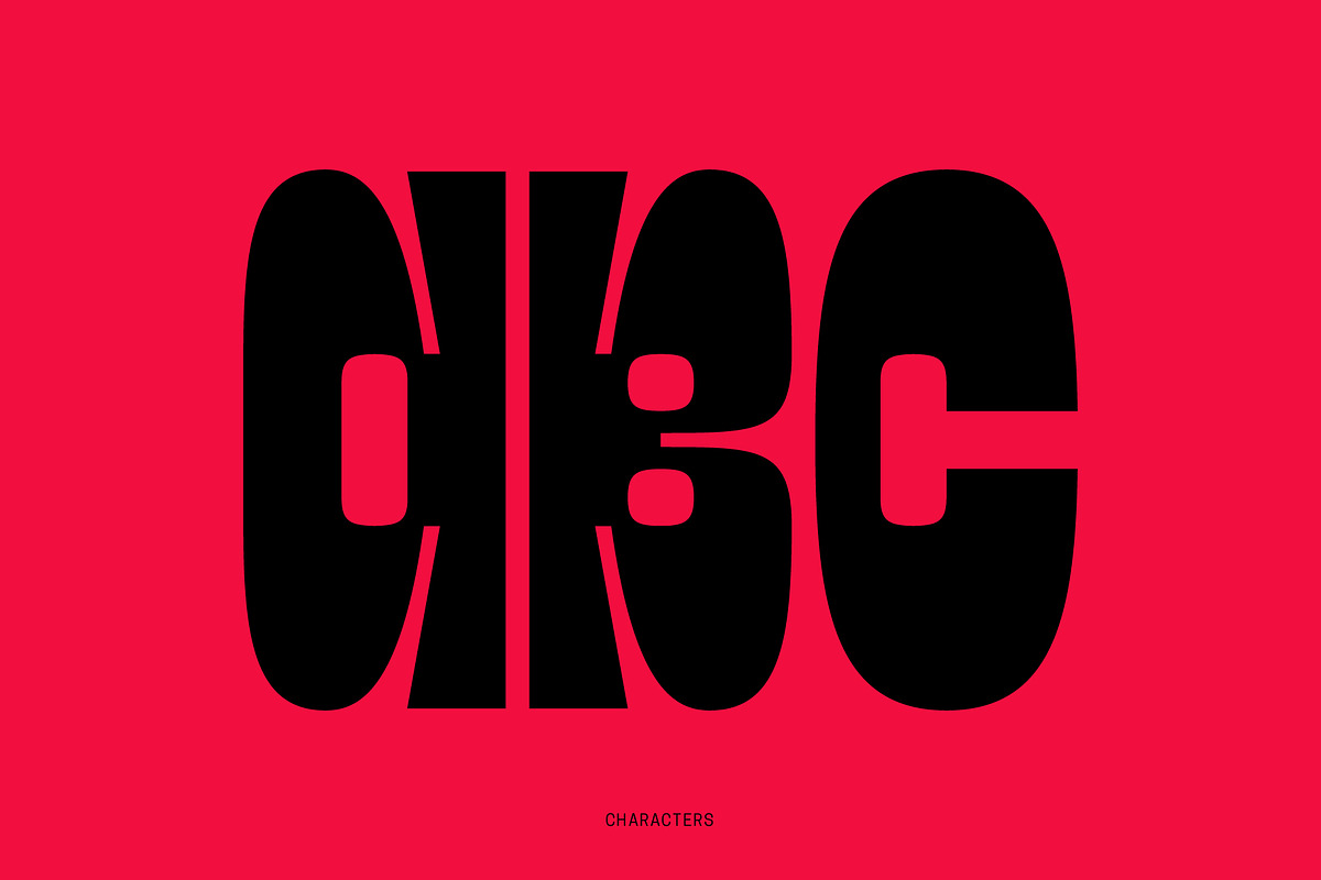 Bedrock Display Font preview 3